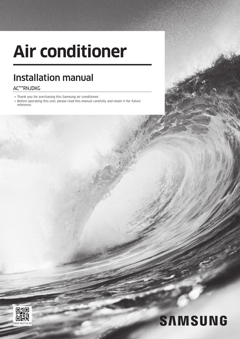 Samsung AC RNJDKG Series User manual