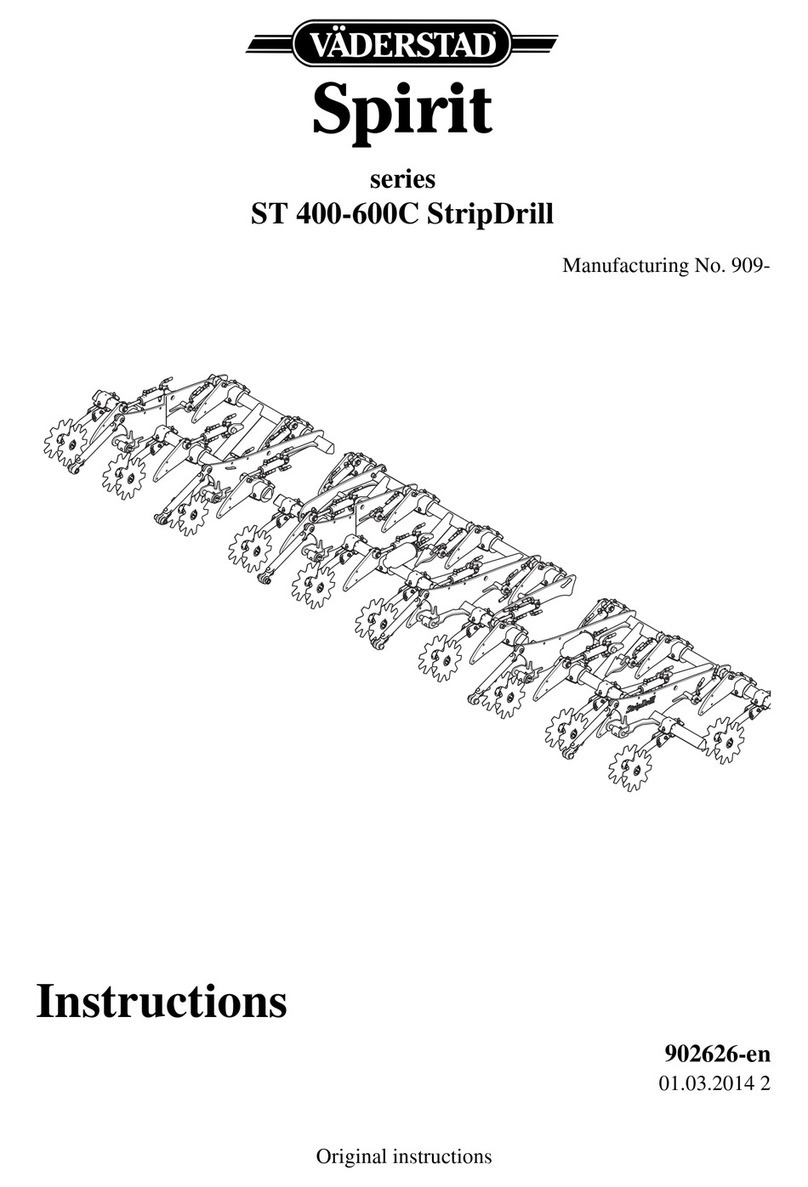 Vaderstad Spirit StripDrill ST 600C Series instructions