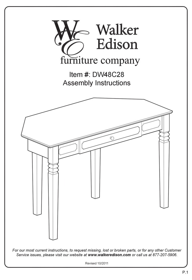 Walker Edison DW48C28 User manual Walker Edison DW48C28 User manual