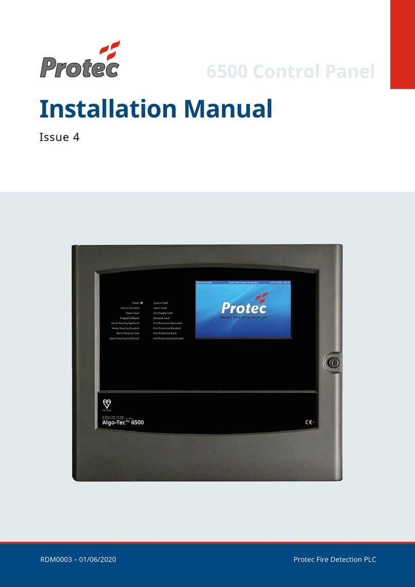 Pro-tec Algo-Tec 6500 installation manual