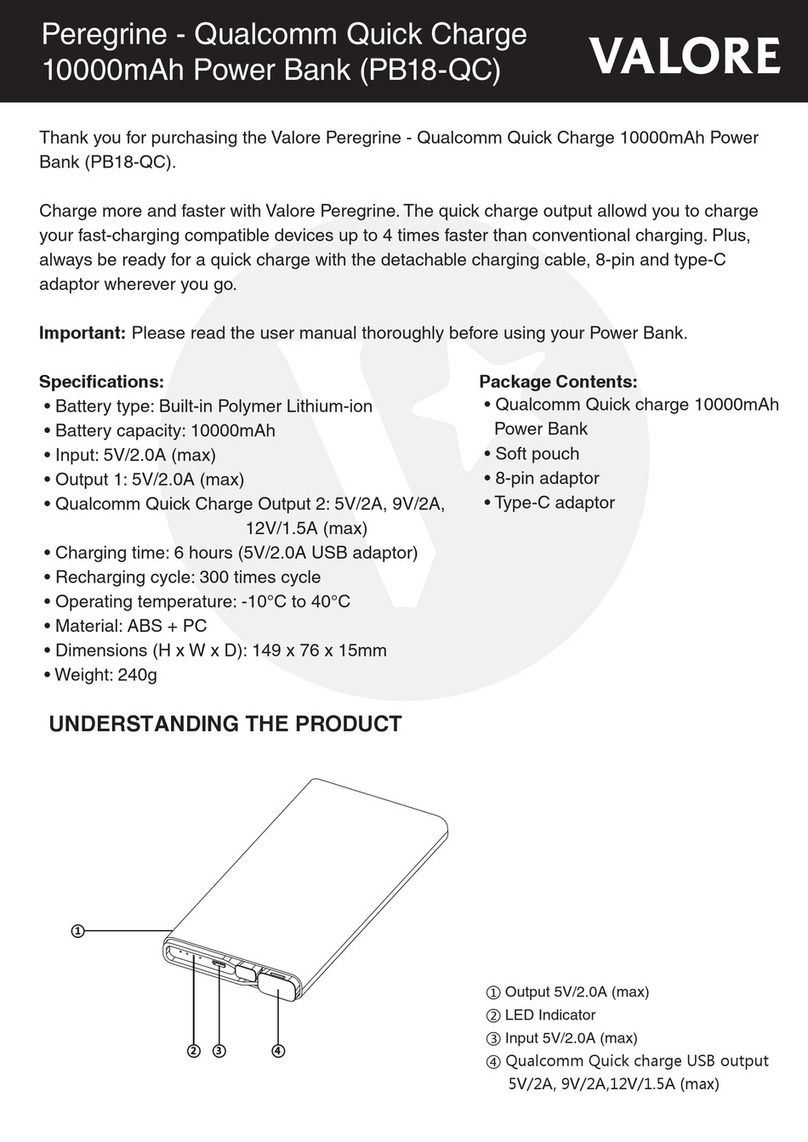 Valore Peregrine manual