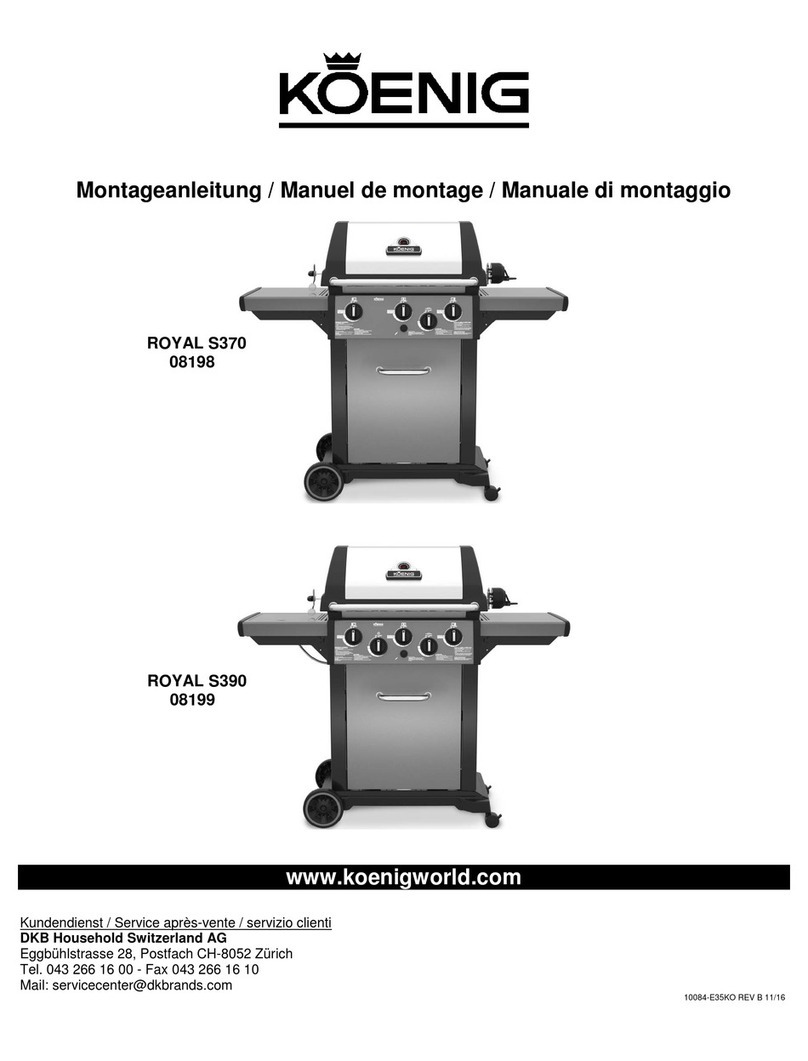 Koenig ROYAL S370 08198 Assembly instructions