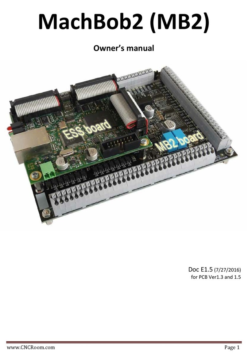 CNCroom MachBob2 owner's manual