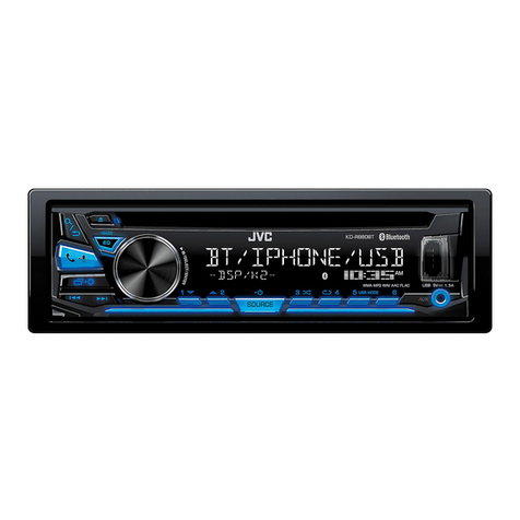 JVC KD-SR83BT User manual