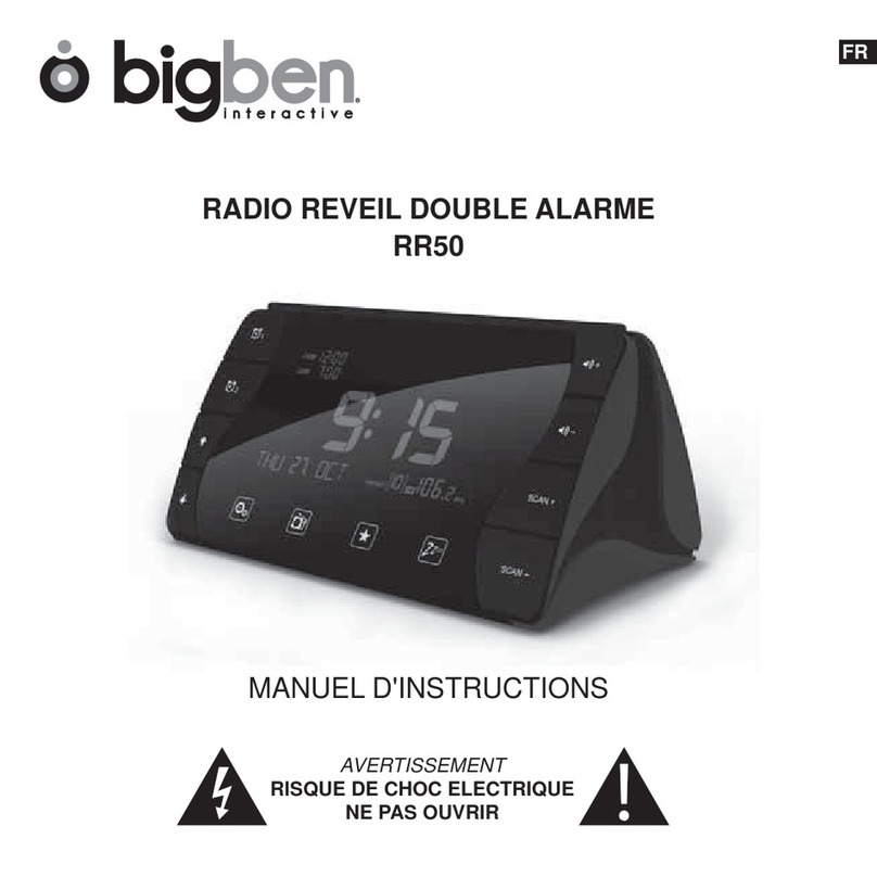 Bigben RR50 User manual