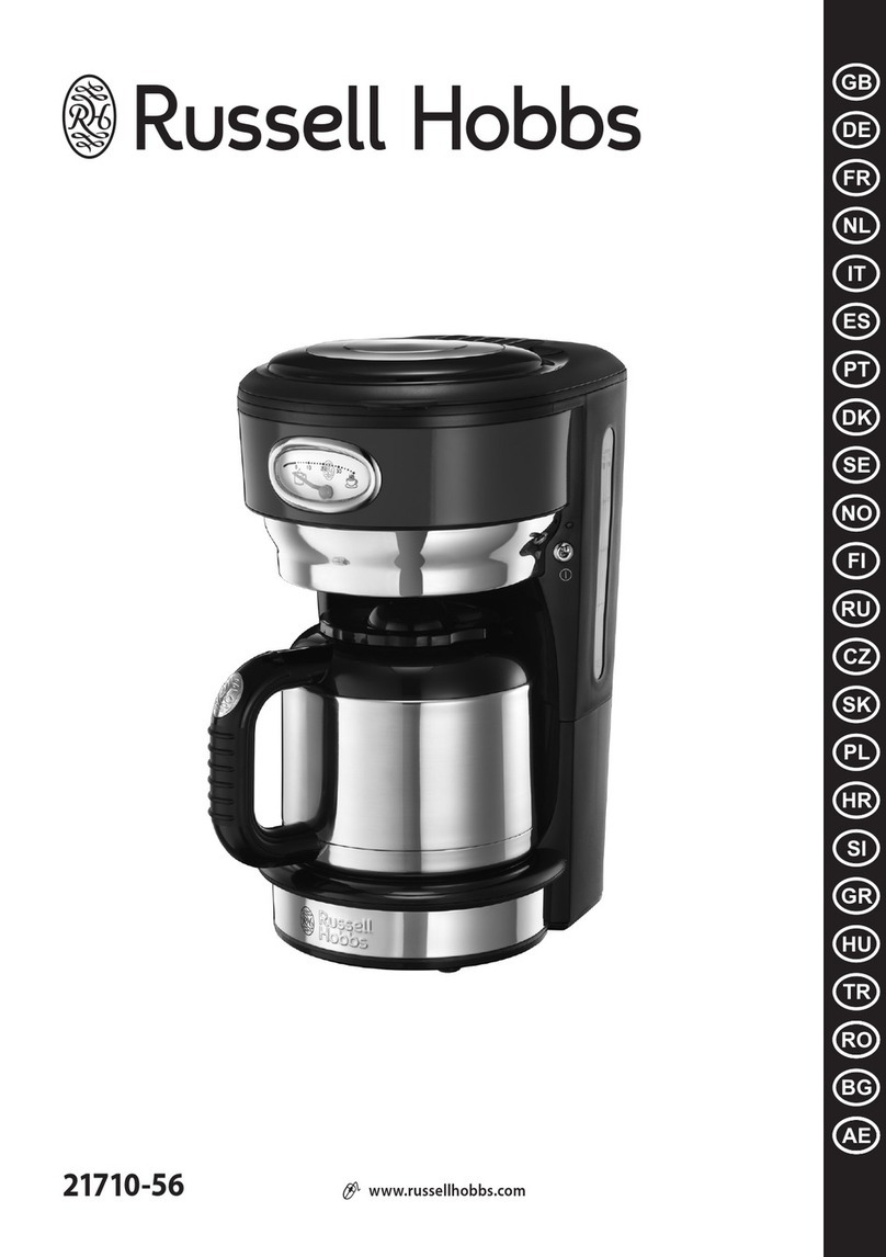 Russell Hobbs 21710 -56 quick guide