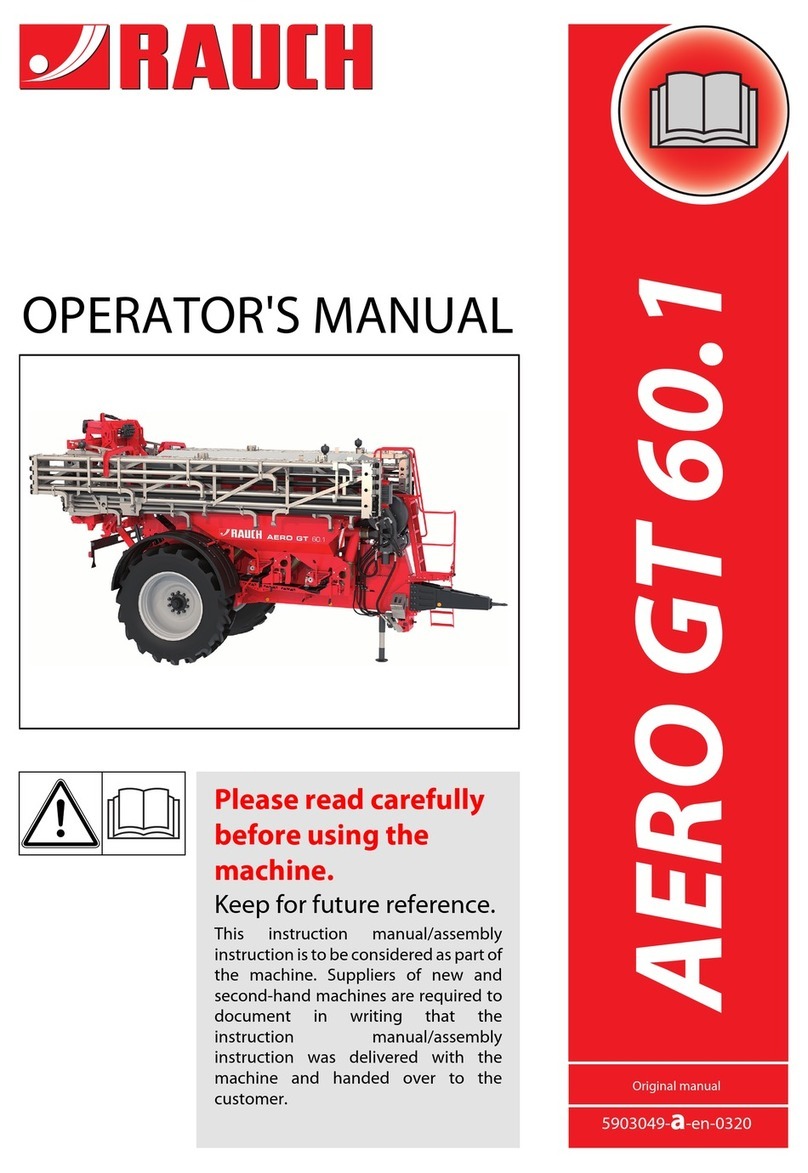 Rauch AERO GT 60.1 User manual