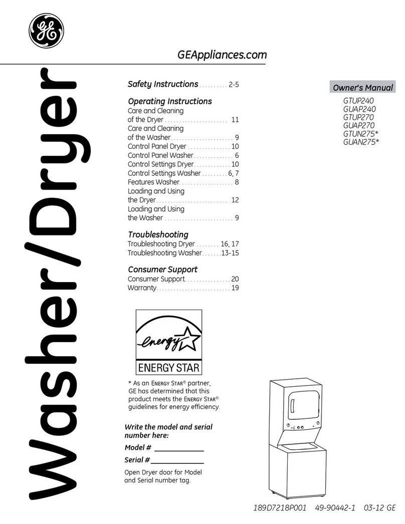 GE GTUN275 User manual