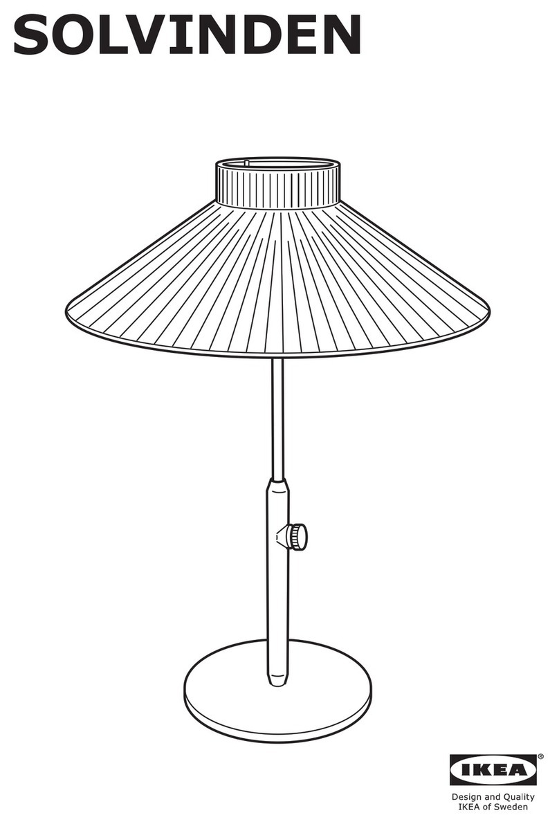 IKEA SOLVINDEN User manual