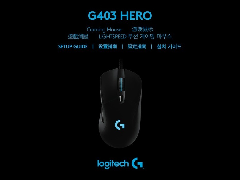 Logitech G403 HERO User manual