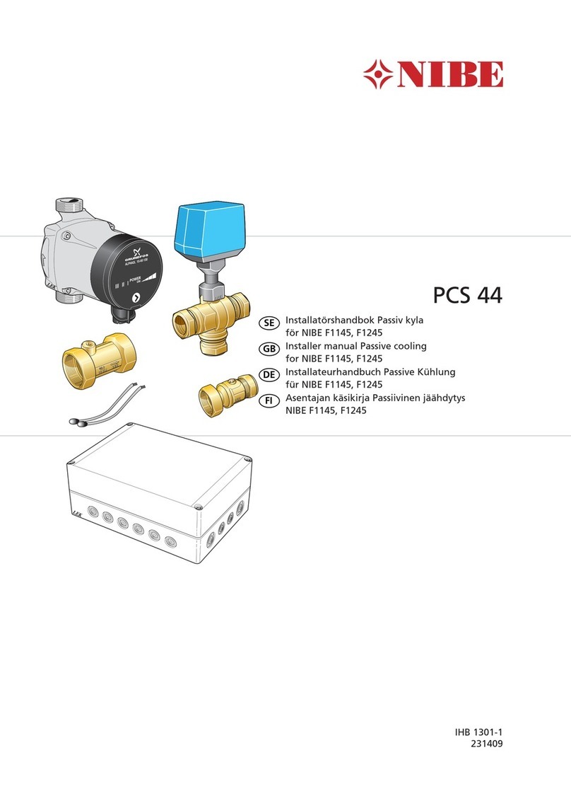 Nibe PCS 44 Installer manual
