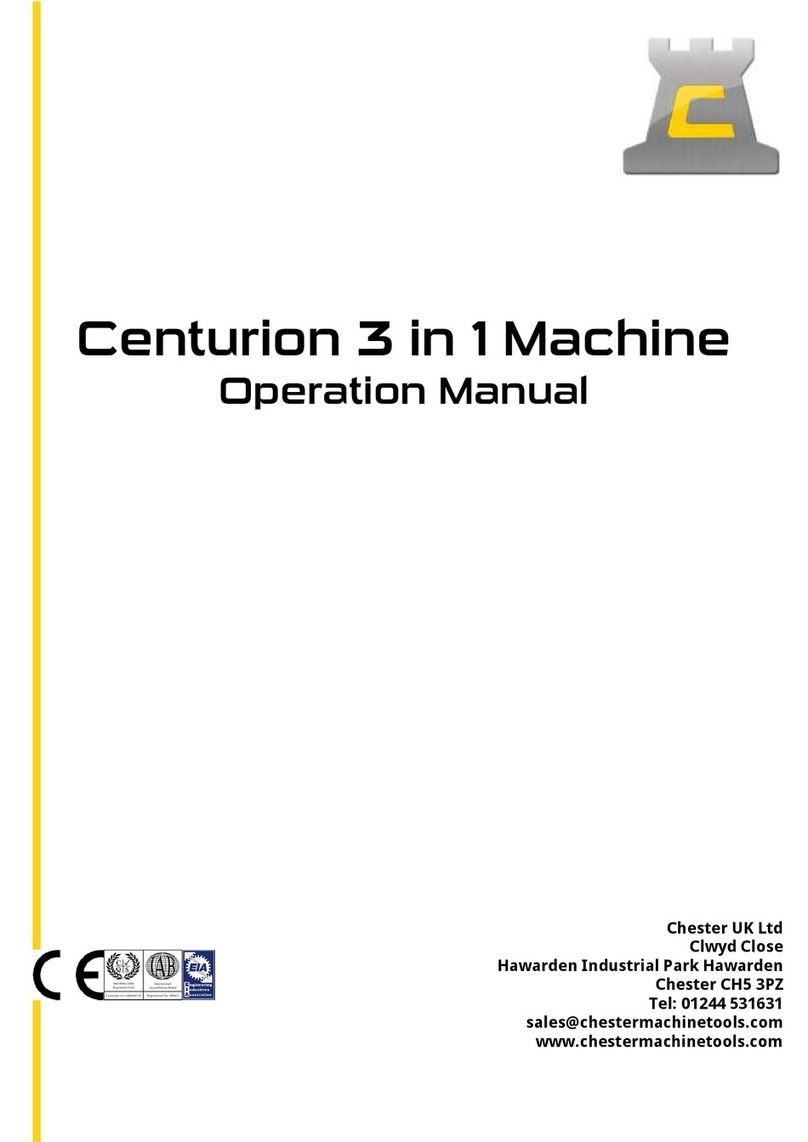 CHESTER Centurion Series User manual