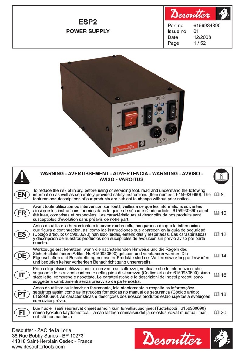 Desoutter ESP2 manual