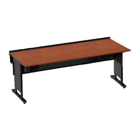 Spectrum Industries EVOLUTION Desk 36 User manual Spectrum Industries EVOLUTION Desk 36 User manual