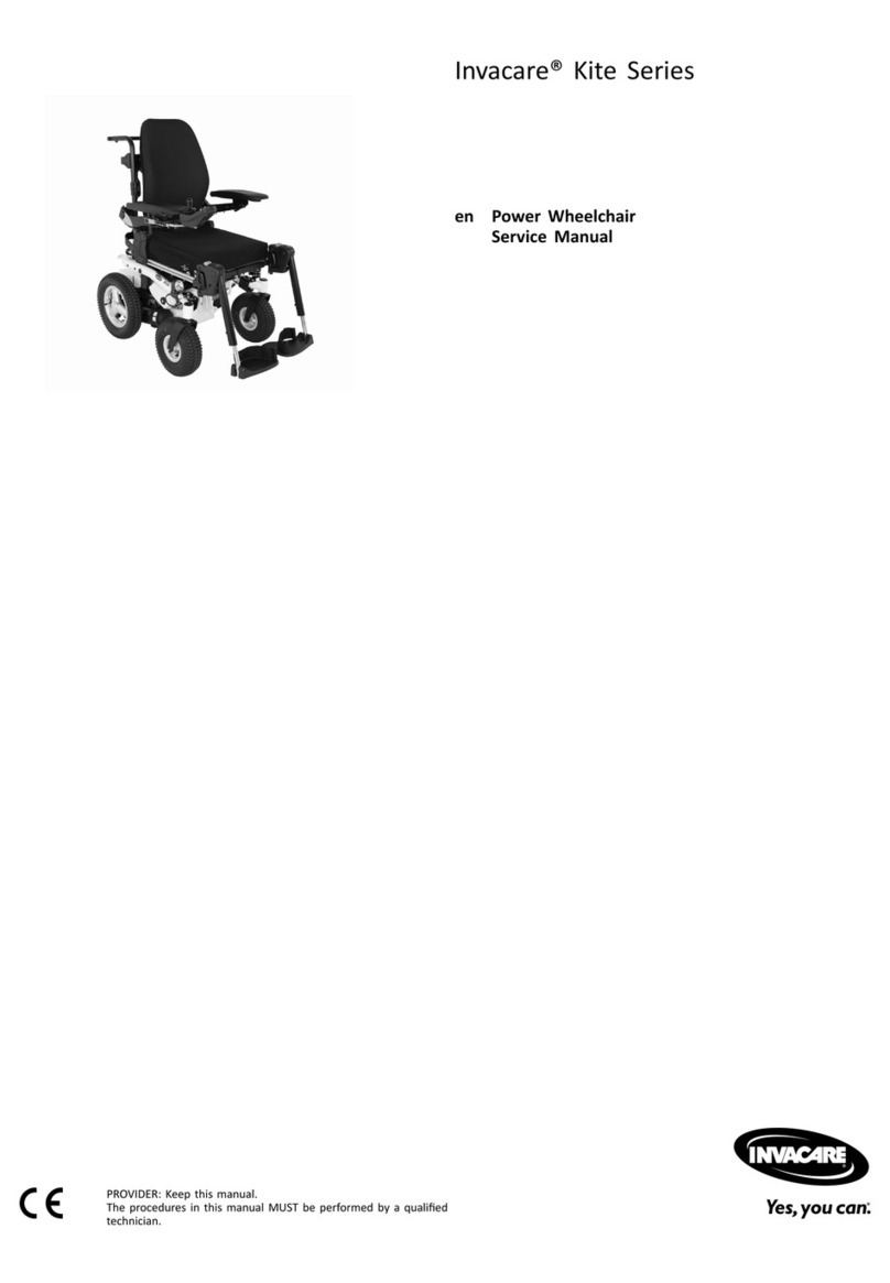 Invacare Kite User manual