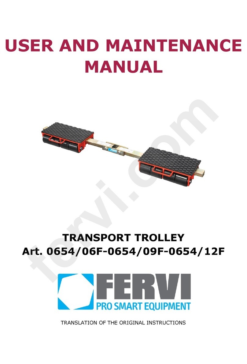 Fervi 0654/06F User and maintenance manual