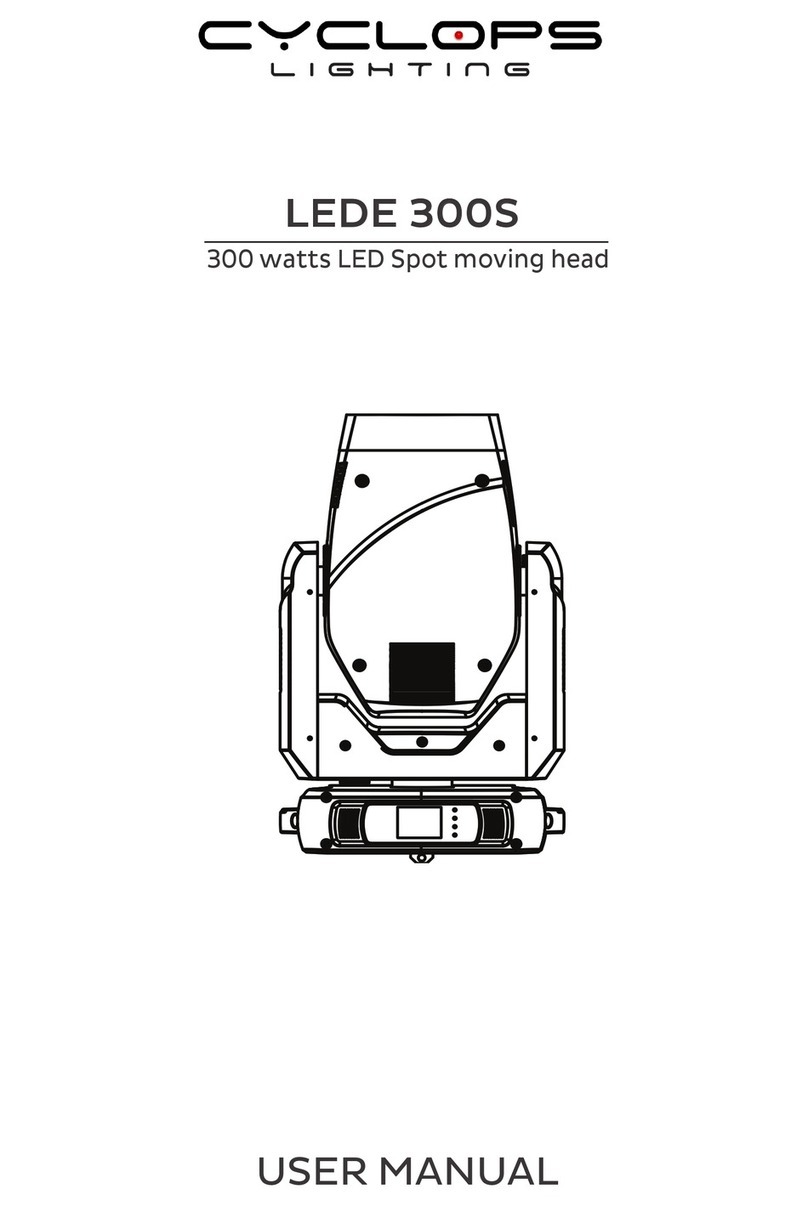 Cyclops Lighting LEDE 300S user manual