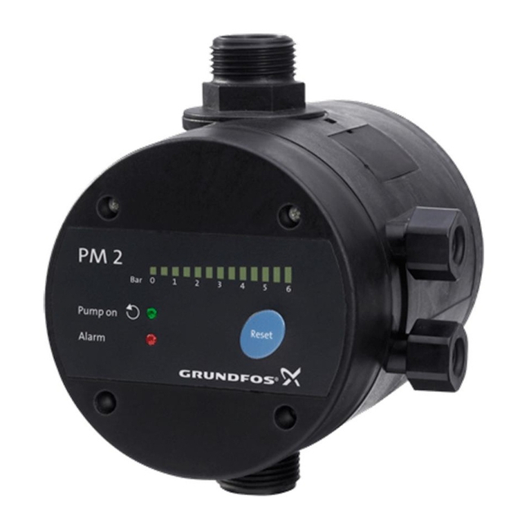 Grundfos CMB-SP Booster PM2 User manual