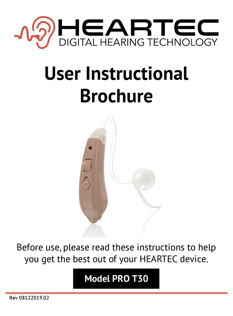 HEARTEC PRO T30 User Instructional Brochure
