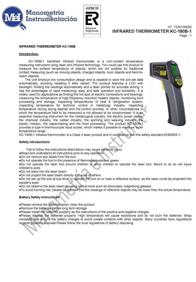 MEI KC-180B Series User manual