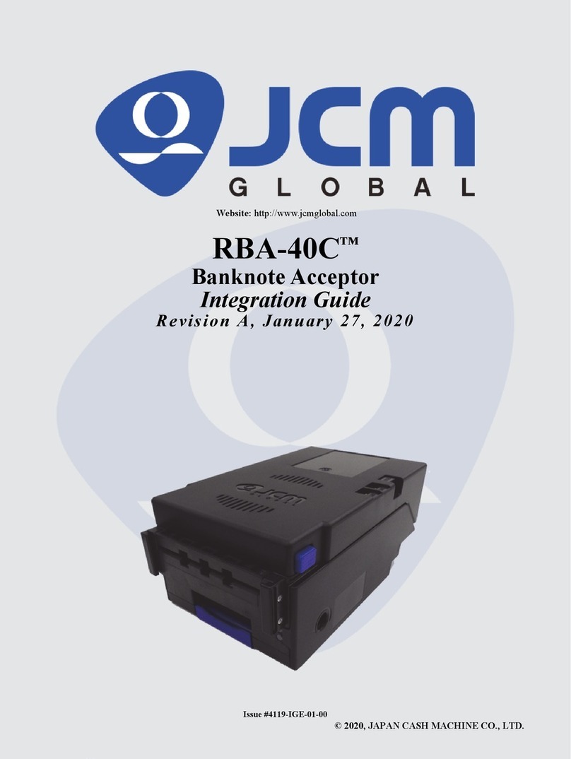 JCM RBA-40C Integration guide