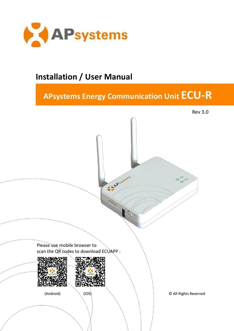 APsystems ECU-R Instruction Manual