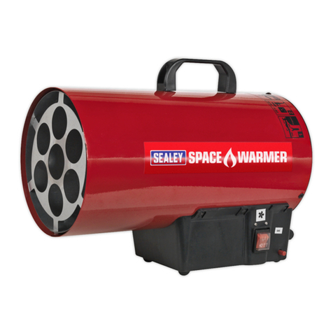 Sealey SPACE WARMER LP41 User manual