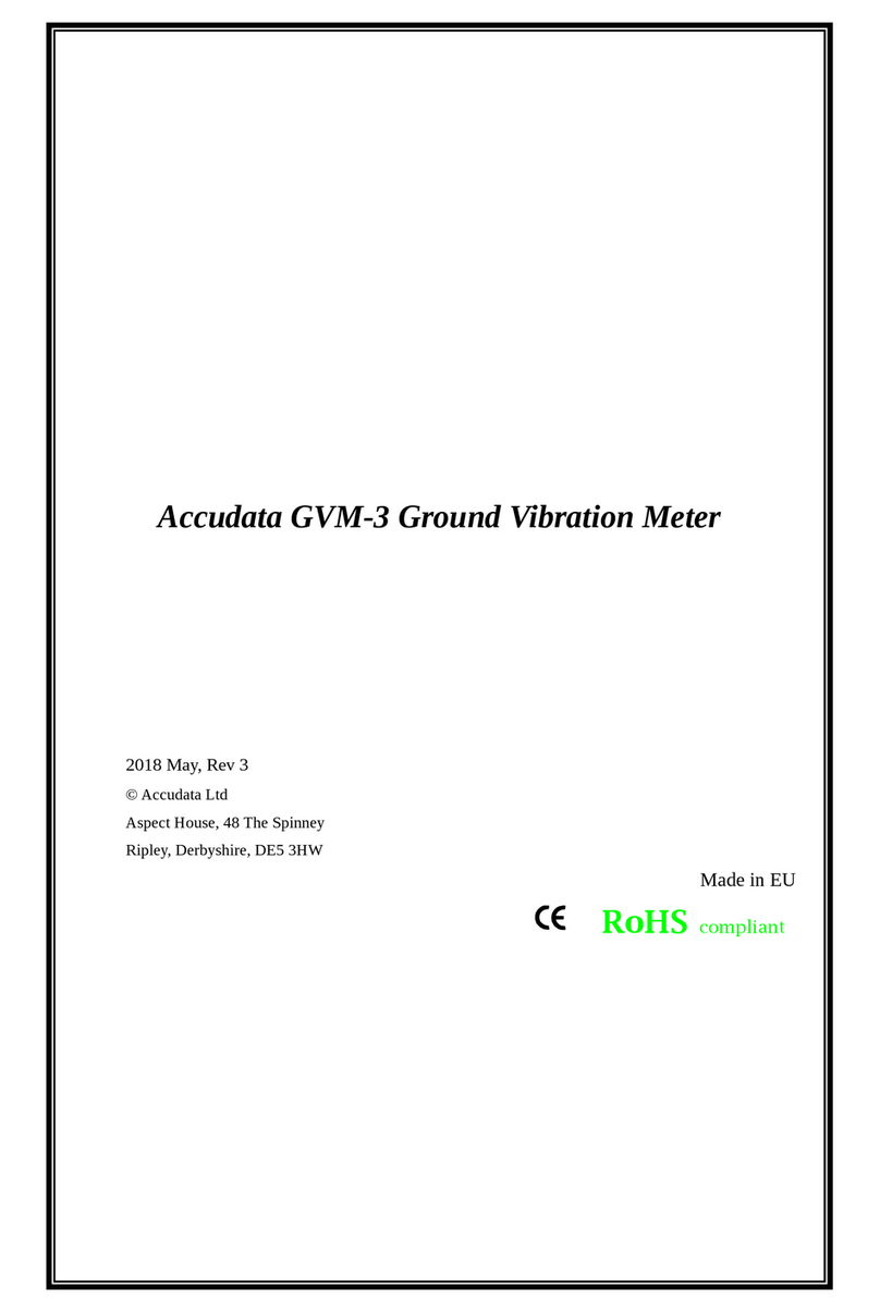 Accudata GVM-3 manual