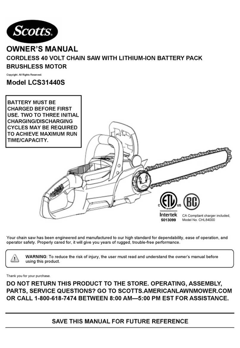 Scotts LCS31440S owner's manual