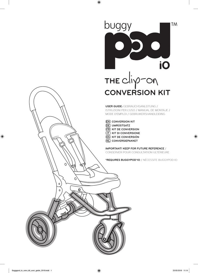 Mountain Buggy IO User manual