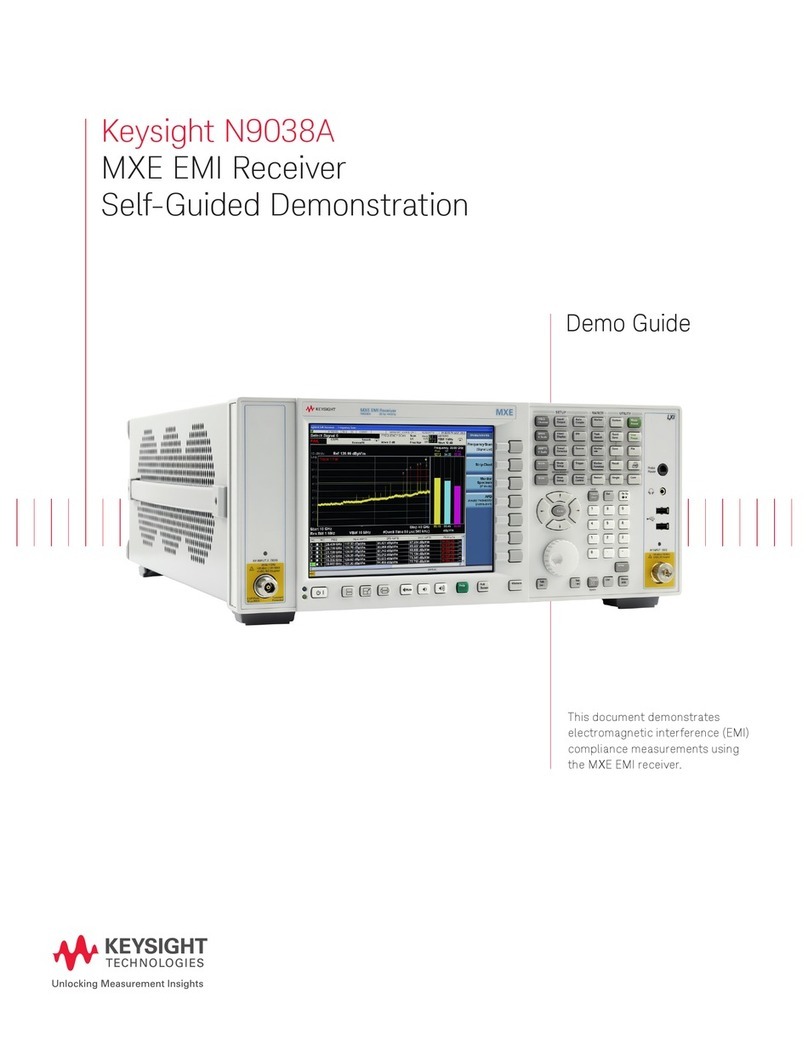 Keysight N9038A Demo guide