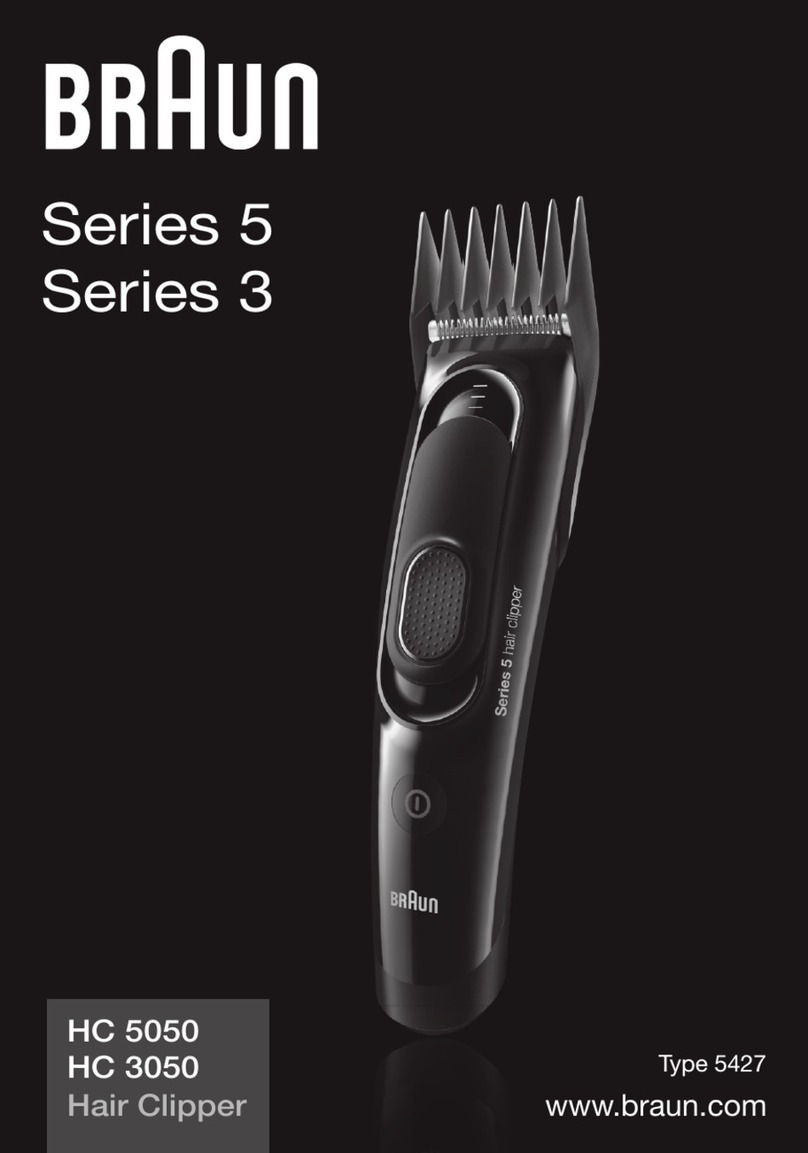 Braun 5 Series User manual