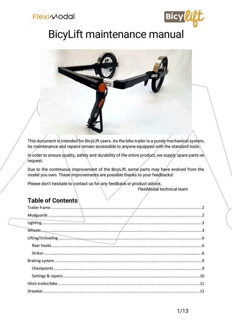 FlexiModal BicyLift Maintenance manual