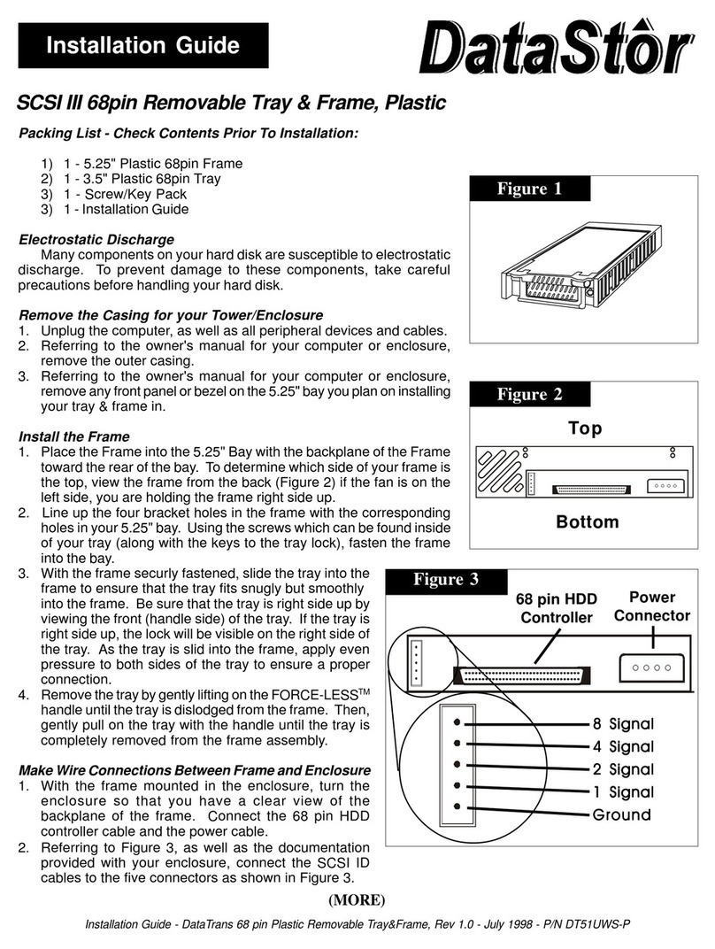 DataStor DT51UWS-P installation guide DataStor DT51UWS-P installation guide