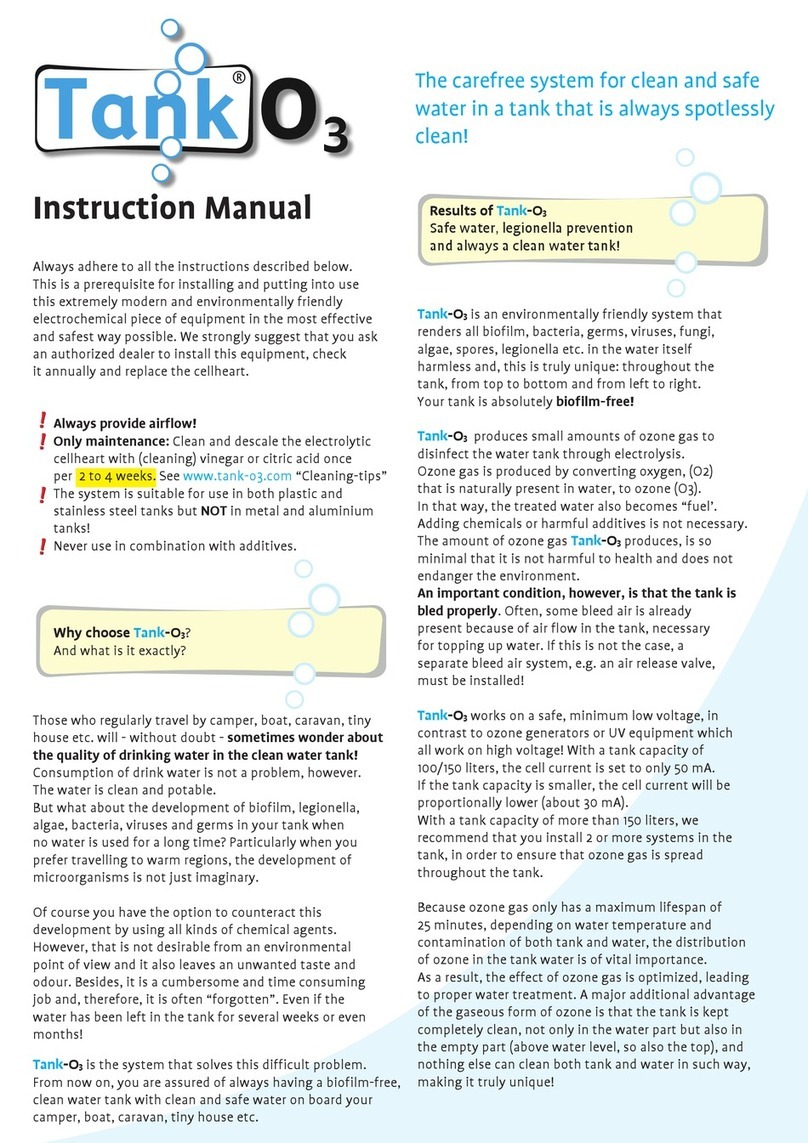Tank-O3 Tank-O3 System instruction manual