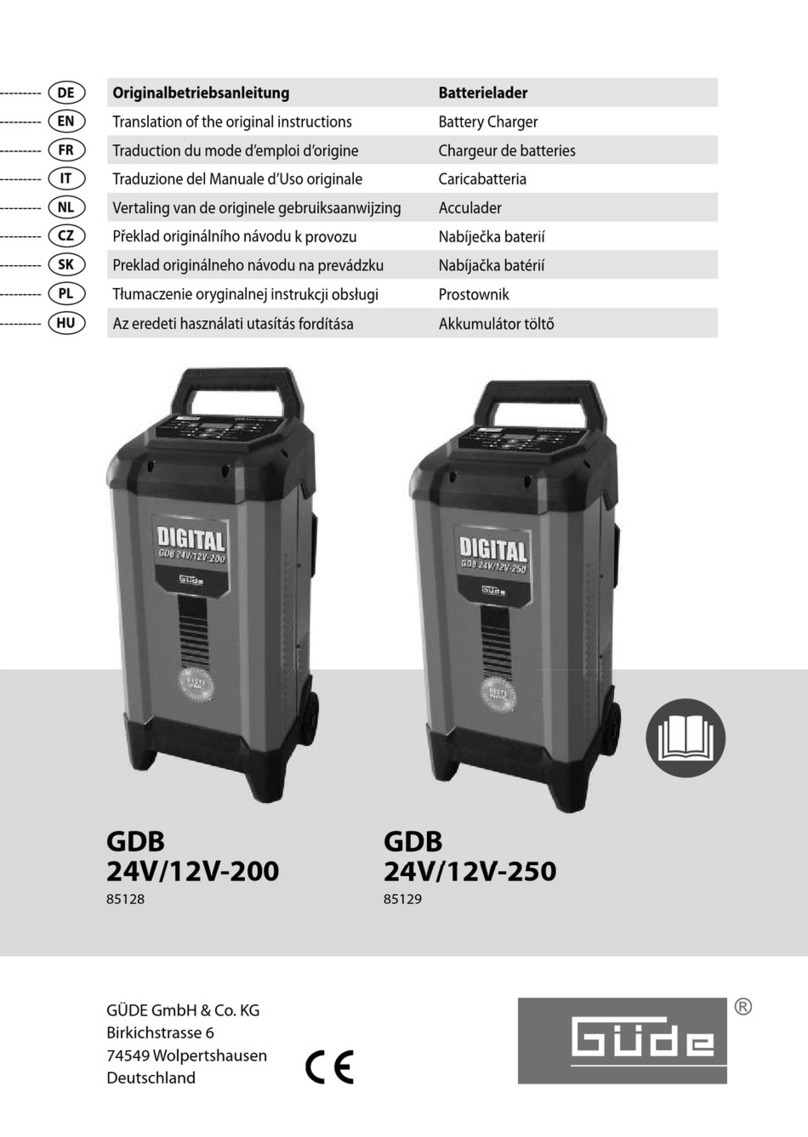 Gude GDB 24V/12V-200 Translation of the original instructions