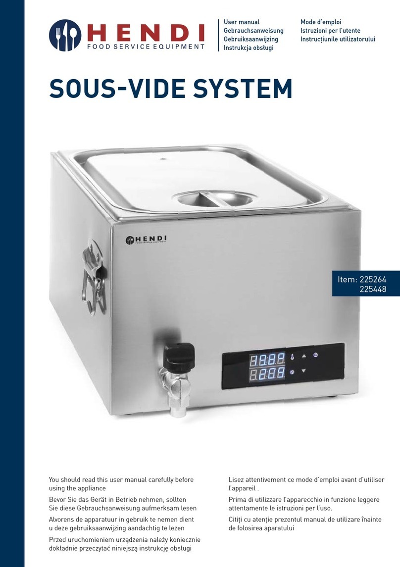 Hendi 225264 user manual