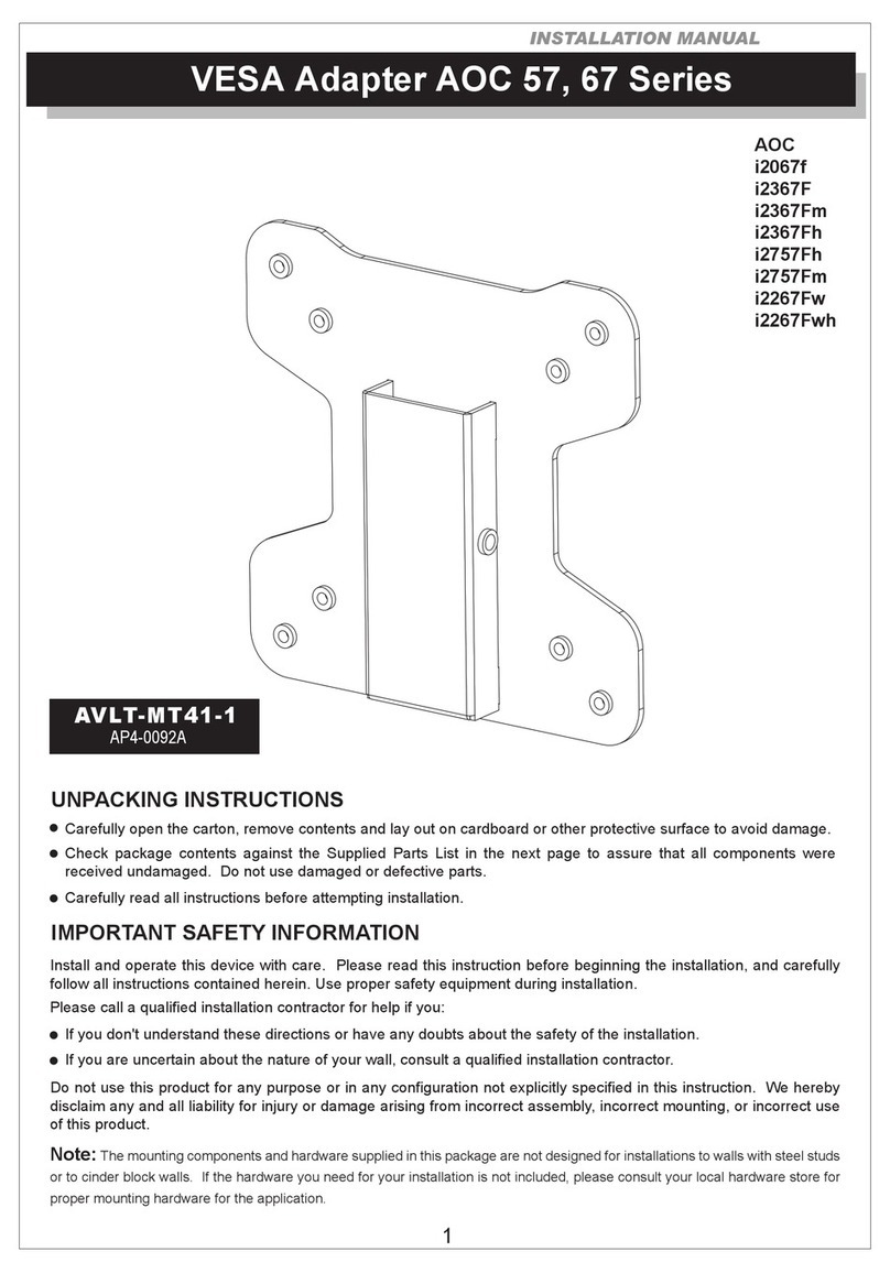 AVLT-Power AVLT-MT41-1 installation manual