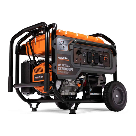 Generac Power Systems XT8500EFI User manual