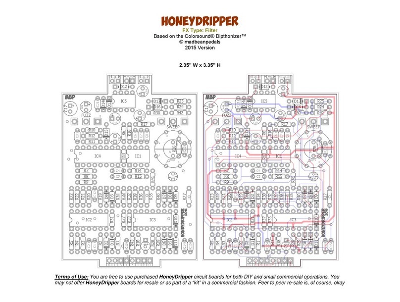 Mad Bean Pedals HoneyDripper manual
