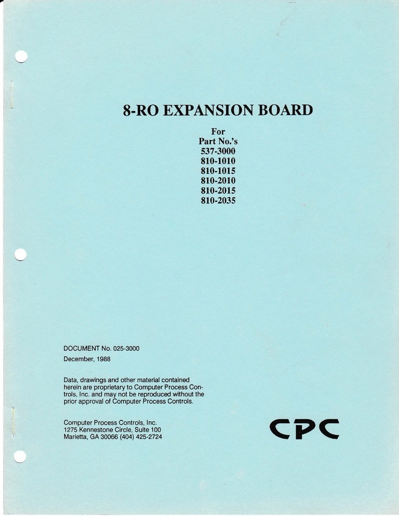 CPC 537-3000 manual