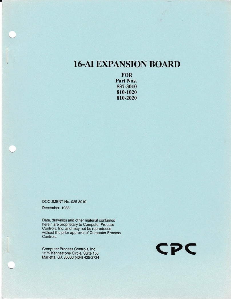 CPC 537-3010 manual