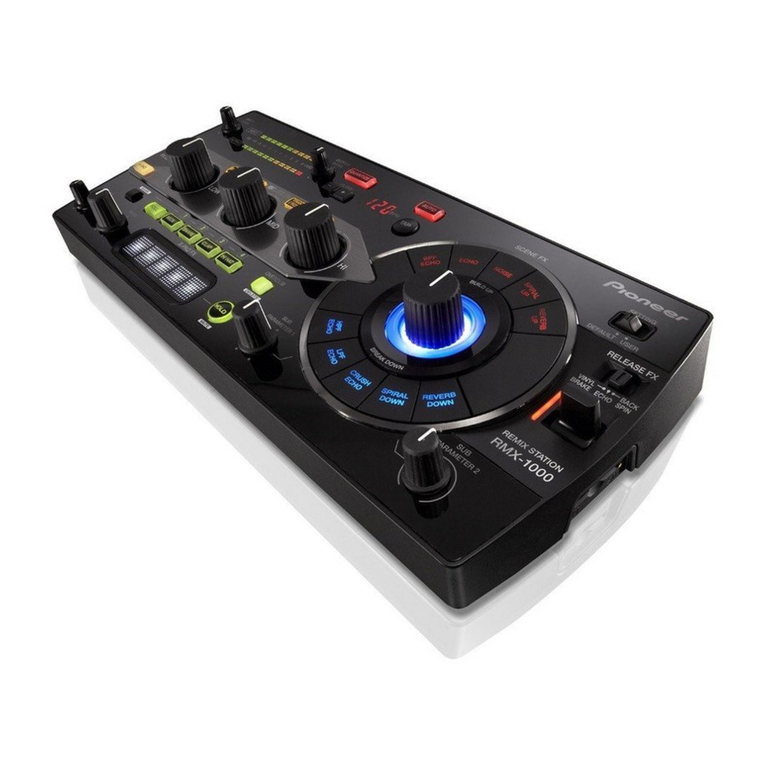 Pioneer Remix station RMX-1000 Service manual