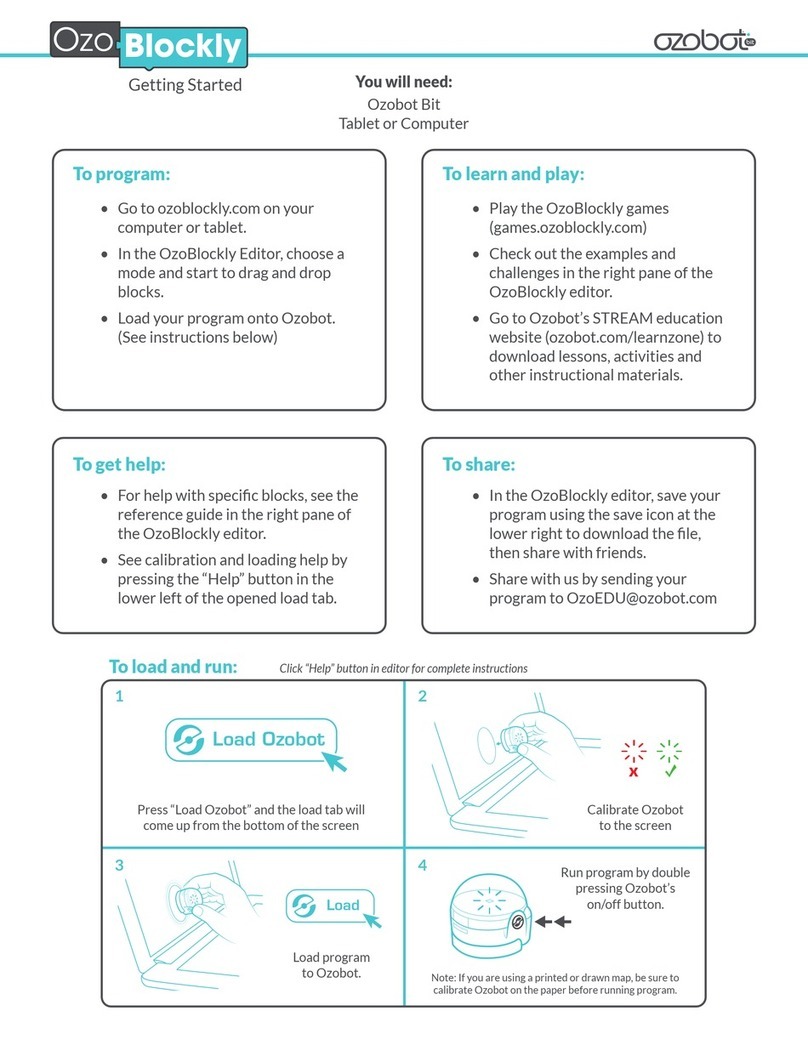 Ozobot Bit User manual