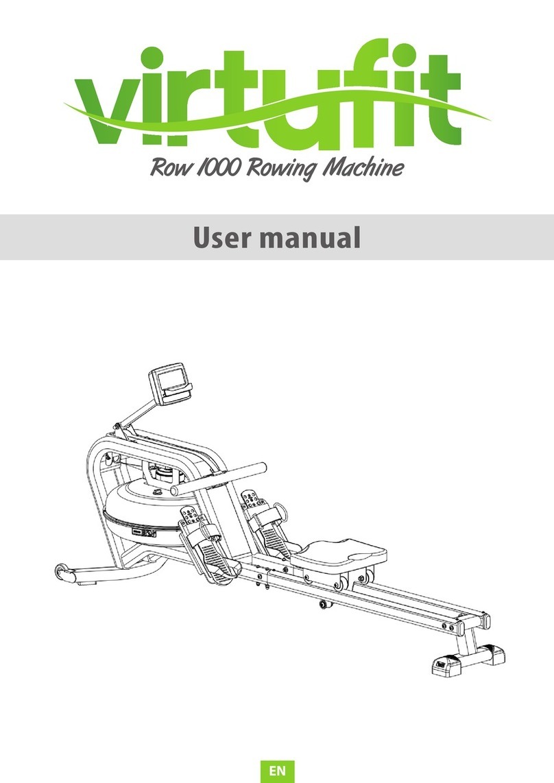 VIRTUFIT Row 1000 user manual