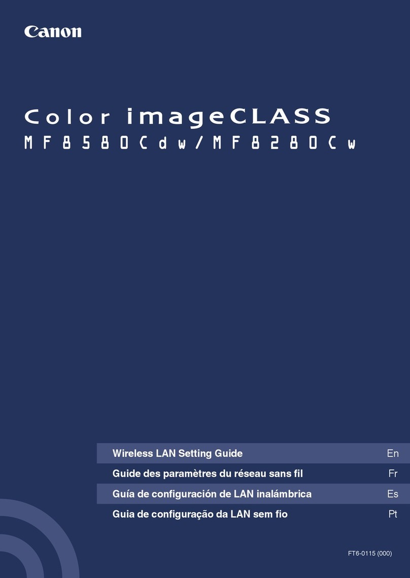 Canon Color imageCLASS MF8580Cdw Service manual