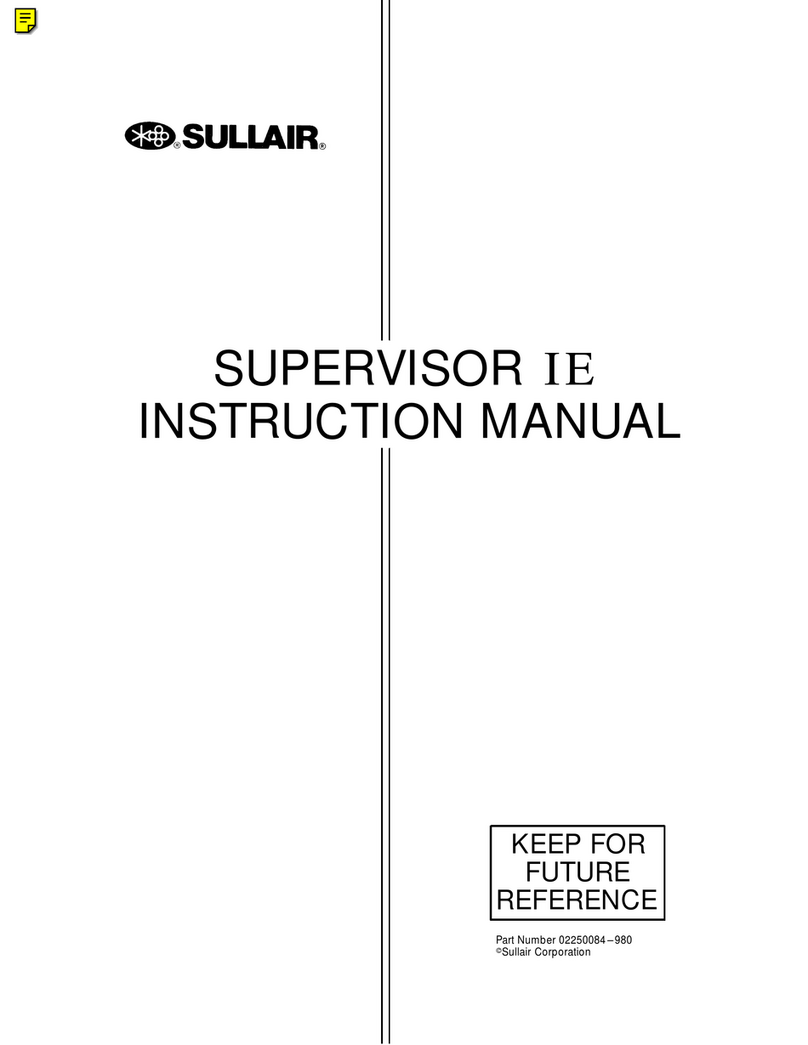Sullair Supervisor IE instruction manual