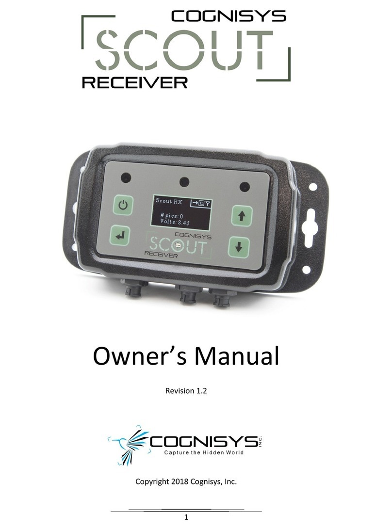 Cognisys SCOUT owner's manual