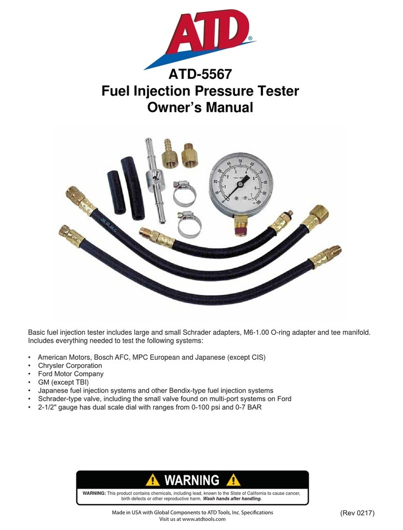 ATD Tools 5567 owner's manual