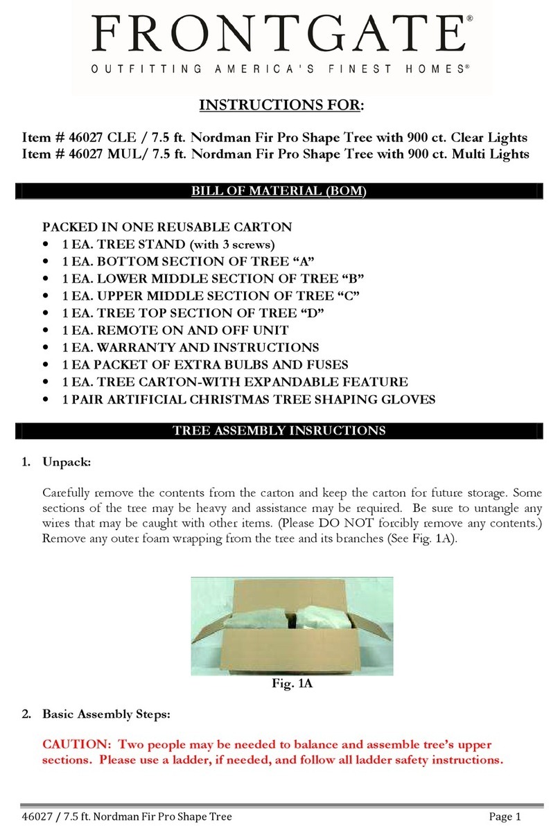 Frontgate 46027 CLE User manual